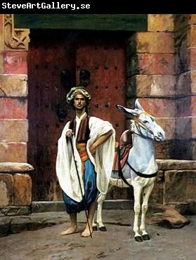unknow artist Arab or Arabic people and life. Orientalism oil paintings  488